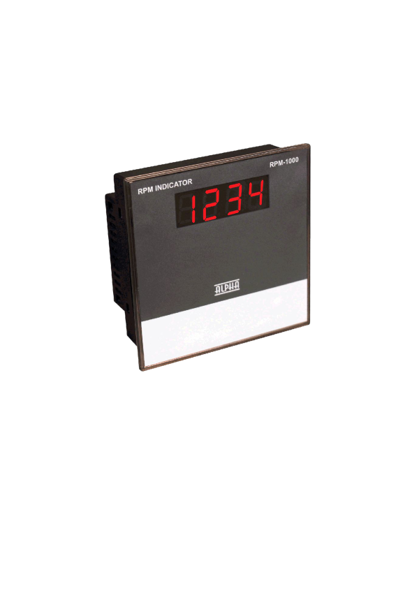 Counter – Digital RPM Indicator