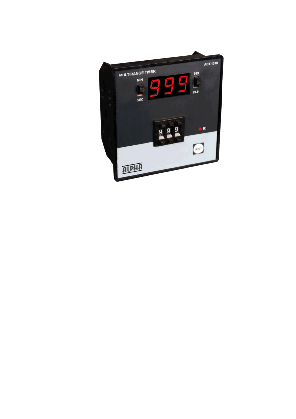 Digital Presetable Timer