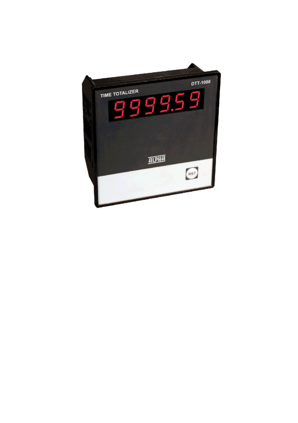 Digital Time Totaliser