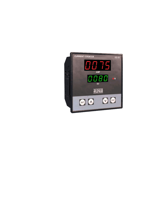 SINGLE PHASE DIGITAL - CURRENT CONTROLLER